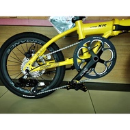 second hand Folding Bike 🔥PACIFIC🔥 VITO XR 11 SPEED BLACKBOX 16-349！READY STOCK