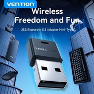 Vention Wireless USB Bluetooth 5.0 5.1 Transmitter Dongle Audio Receiver for Pc Headset