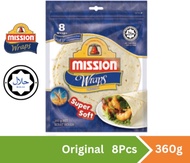 แผ่นโรตีตอติญ่า mission wraps