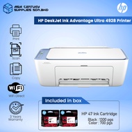 HP 4928 DeskJet Ink Advantage Ultra All-in-One Printer/Print Scan Copy Wifi/ HP 47 Ink