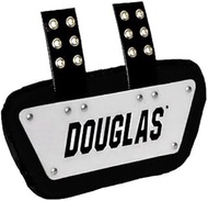 Douglas Custom Pro CP Series Removable Football Back Plate - 4 Inch - White/Black