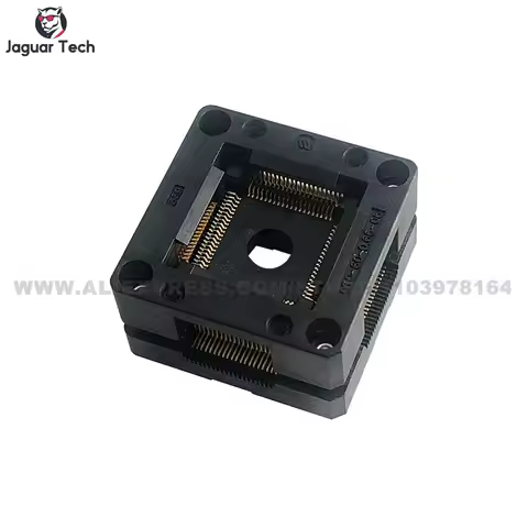 OTQ-80-0.65-05 QFP80 Original ENPLAS Size16mm*16mm Body14mm*14mm Pitch 0.65mm IC Burning Adapter Tes