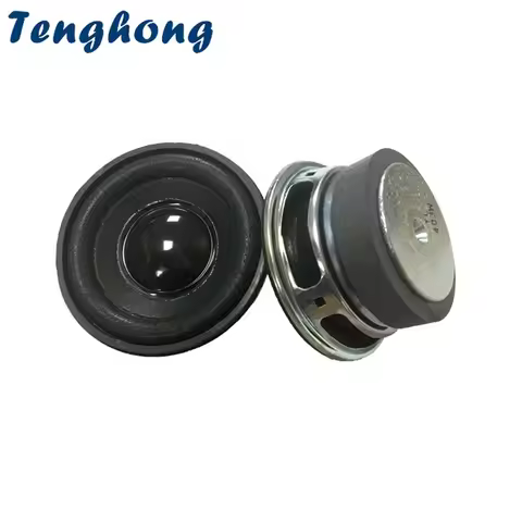 Tenghong 2pcs 2Inch Full Range Audio Speakers 4Ohm 3W Bluetooth Portable Speaker For Robot Repair DI
