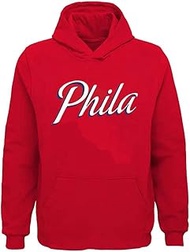 Outerstuff Philadelphia 76ers Youth Size Statement Essential Team Logo Pullover Fleece Hoodie