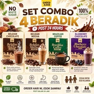 (📦POST 24H)💯 ORIGINAL SET COMBO DRINK 4 BERADIK BY CHOCOALBAB