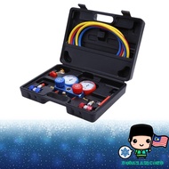 US Plug R134 GAS Air Conditioning Air Cond Diagnostic A/C Manifold set Gauge meter air cond