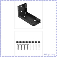 [KokiyaedMY] Under Desk PC Mount PC Wall Mount Bracket Easy to Install Professional with Straps Home