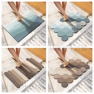 [Instant Absorbent Floor Mat] Nordic Carpet Diatomaceous Earth Soft Floor Mat Anti-slip Floor Mat Ab
