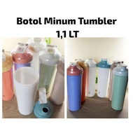 Zelig Solid 1.1 Liter Tumbler Drinking Bottle