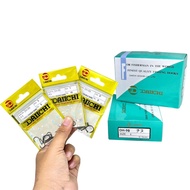 Latest Fishing Hook ORIGINAL JAPAN DAICHI DH-99 Type CHINU HOOK With DOUBLE BARBLESS Carbon Steel