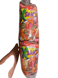 XSAKTO Corn Chips Spicy Pizza Flavor 58g (10pcs) | Supreme Size