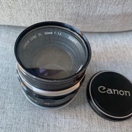Canon camera lens FL 50mm f1.4