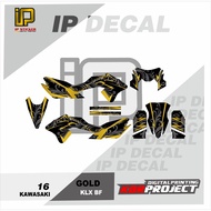 KAWASAKI KLX BF DECAL STICKER VARIATION OF GRAPHIC MOTIFS MOTORCYCLE DECAL KLX BF 16 CUSTOMkawasaki 