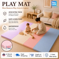 [COD] Baby Tebal 4CM Foldable Baby Playmat Non-Slip Crawling Mat Tikar Baby Play Mat 150x180cm 厚 爬行垫