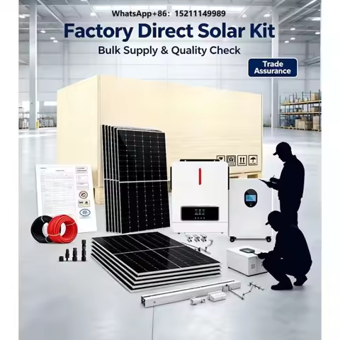 All in One Solar Energy Storage System 3kw 6kw 10kw 15kw LiFePO4 Battery on Grid Pv Solar Panel Syst