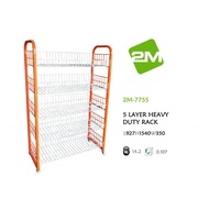 5 Layer Heavy Duty Rack / Heavy Duty Rack / Rak Heavy Duty 5 Tingkat Rak Tingkat Shelves Metal Furni
