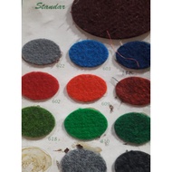 Buana carpet/velvet floor carpet 3mm x 2m x 1m thick