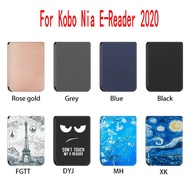 in stock POP Magnet Wake/Sleep Case for Kobo Nia Ereader 2020 PU Ebook Smart Cover Ereader Skin Shel