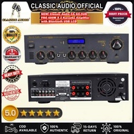NEW! Classic Audio CA GX-5UB PRO 600W X 2 Karaoke Amplifier with Bluetooth USB LCD (Original)