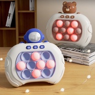 Pop it game control puzzle fidget pop it game with light
