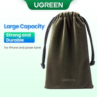 UGREEN 19*12cm Flannel bag for Powerbank Portable Waterproof Drawstring Protection Bag