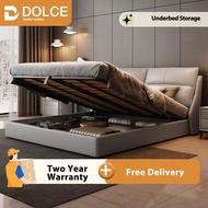 🇸🇬Modernity Leather Bed Frame  Storage Bed Frame King Size Bed Frame Queen Size Bed Frame
