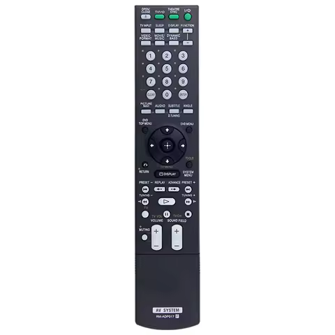 RM-ADP017 Remote Control Compatible with Sony DVD SS-WS77 DAV-DZ7T HCD-DZ7T DAV-DZ1000 DAV-DZ850M HC
