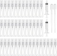 Pack of 40 Perfume Atomiser Spray Bottles, Transparent Perfume Atomiser Bottles, Travel Fragrance At