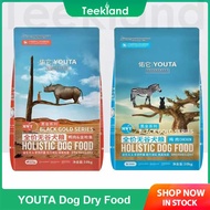 YOUTA Dog Dry Food Grain Free Shiny Hair Improve Immunity Food for All Breeds Puppies Dogs Golden Retriever Teddy Shih Tzu 1.5kg 10kg