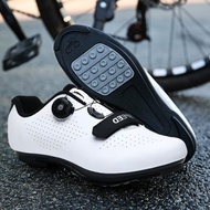 Outdoor Cycling Shoes Rubber-Soled Shoes Bicycle Shoes Rubber Professional Road Bike Lockless Cycling Shoes Men Women Shoes Summer Mountain Bike Shoes Hard-Soled Power Shoes Cyc