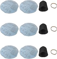 XSPANDER 90107/90137 Dry Filters(6-Pack) and 90585 Foam Sleeve (3-Pack) Filter Kit with 3x Retaining