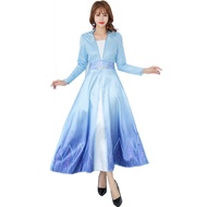Halloween Costume 2cosplay elsa Princess Dress Adult Dress elsa elsa Queen 8279