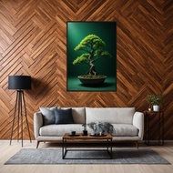 3D BONSAI WALL ART POSTER PRINT