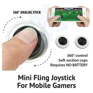 (One Pair Bundle) Slim Mini Fling Joystick For Mobile Gaming