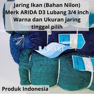 Nylon Arida Net 210D/ 3 holes 3/4" Net size 100/100 (Nylon Multifilament Net thread D3)