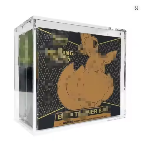 FOR PC Center Limited ETB PLUS Acrylic Magnetic Protection Box for ETB Plus Transparent Display Box 