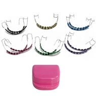 5.27-Oral Braces Decoration Complete Colors Boxed Conjoined Braces Decoration Colorful Fashion Brace