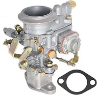 Autoparts 1-Barrel Carburetor With Gasket Replacement for Jeep CJ-3B CJ-5 CJ-6 with F-head 4 Cylinde