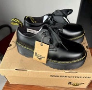 dr.martens Holly 皮革 舒適百搭 厚底鞋 黑色