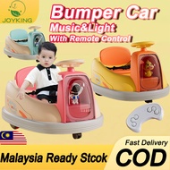 Bumper Car Kids Kereta Mainan Elektrik Budak 360° Rotation With Remote Control Kids Electric Scooter