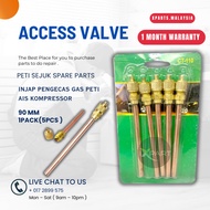 INJAP pengecas gas peti ais kompressor 1/4" ACCESS VALVE REFRIGERATOR GAS HEAD CT110 peti sejuk kepa