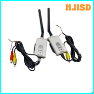 ตัวเครื่องส่งและเครื่องรับสัญญาณ AV ในกล้องสำรองไร้สายขนาดเล็ก24V ของ NJISD สำหรับรถบรรทุกรถบัส RV จ