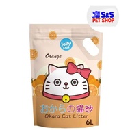 Jolly Cat Okara Tofu Cat Litter Orange 6L