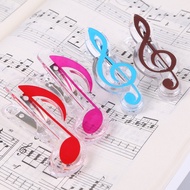 [2 CLIPS] Music Notes Treble Clef Clip Music Score Holder