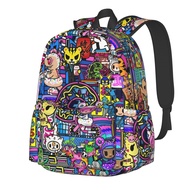 Tokidoki Lightweight School Bags Travel Laptop Backpacks Men Women Travel Bags College Backpacks