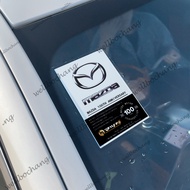 suitable For Mazda Car Electrostatic Sticker Windshield Decorative for CX 8 CX 5CX 3 CX 30azda 3 Maz