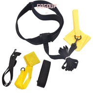 GOGUVO Swim Parachute, Waterproof Adjustable Belt Pool Workout Equipment for Adults,  Wear Resistant