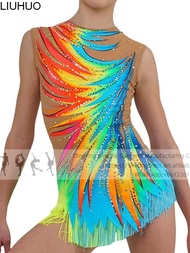 NEW ORI!! LIUHUO Figure Skating Dress Women's Girls' Ice Skating