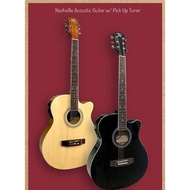 Nashville Acoustic Guitar with Pick Up Tuner