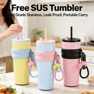 GANTUNGAN Tumbler Hanging Coffee Bottle Free Free Straw SUS 316 Tumbler Tumbler Viral Tumbler